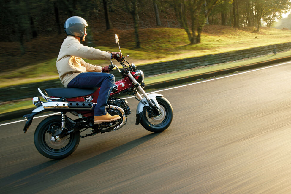 Nyheten Honda ST 125 Dax ligger på 15. plass.