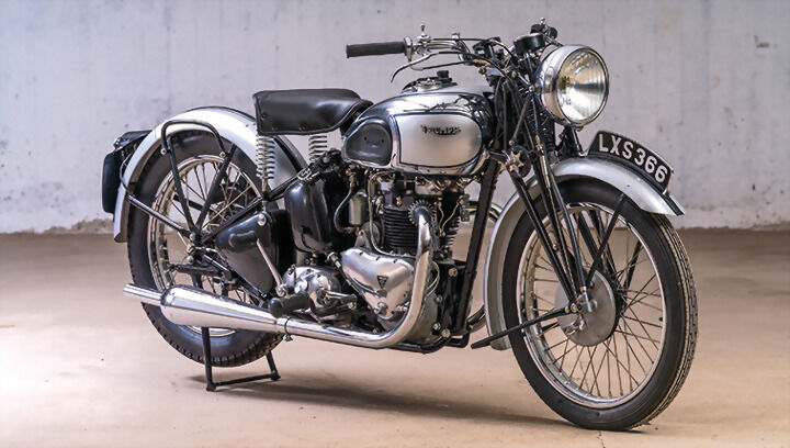 Triumph T100 Tiger 1939. (Foto: Ola Österling)