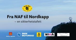 Fra NAF til Nordkapp – en sikkerhetsstafett: