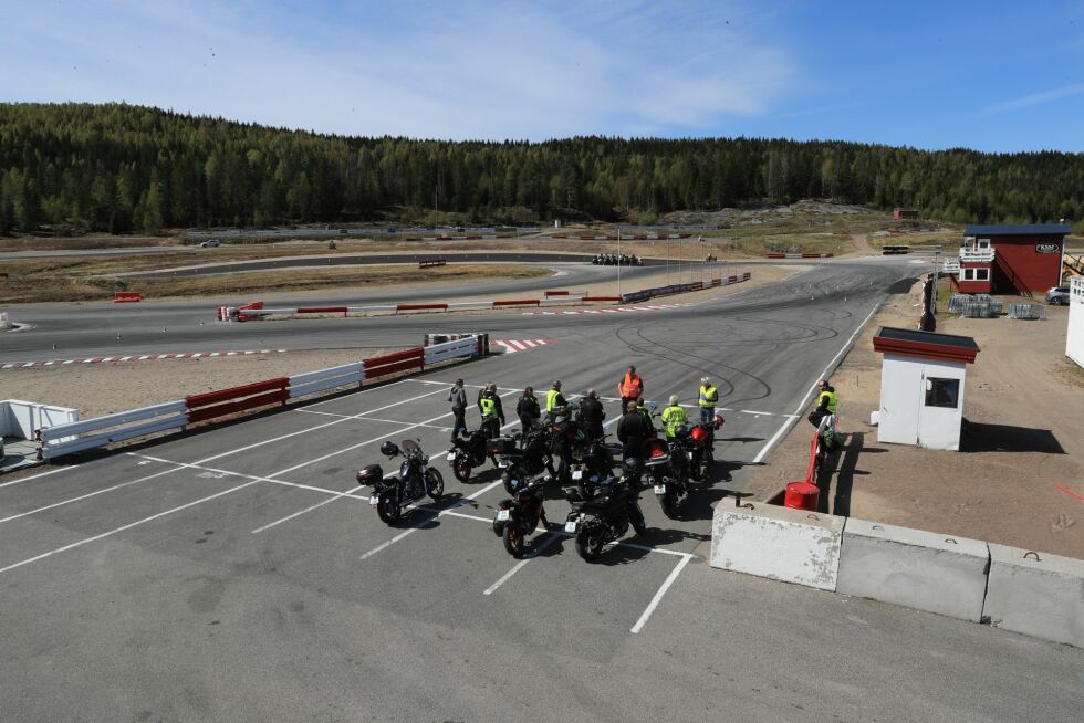 Grenland Motorsportsenter på Flittig er et fint anlegg for å trene kjøreferdigheter. Det har en utforming som gjør det mulig å trene under forhold som ligger nærme de vi møter ute på landeveien.
 Foto: Jarl Hole