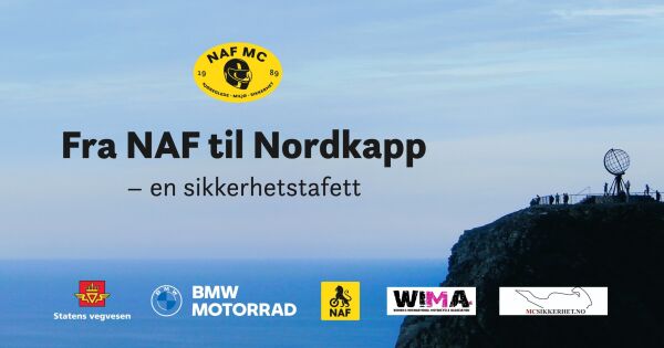 Fra NAF til Nordkapp – en sikkerhetsstafett: